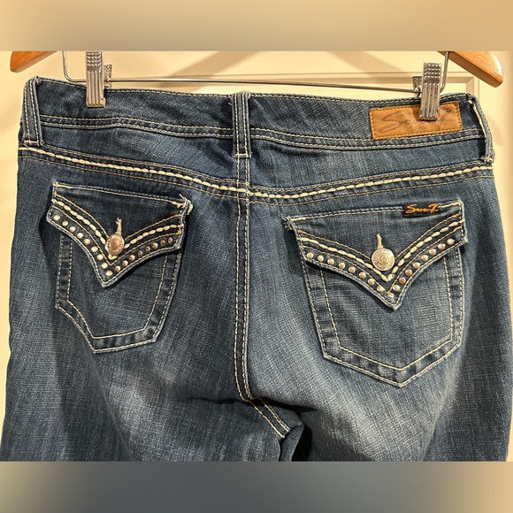 Seven7 Women’s Bootcut Jeans - Size 10 - Picture 6 of 9